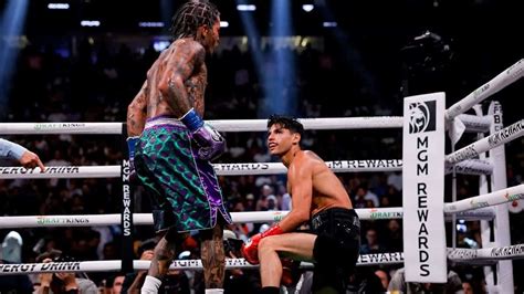 Apr 21, 2023 · Gervonta Davis is scheduled to face Ryan Garcia in a pay-per-view fight Saturday night at T-Mobile Arena in Las Vegas. Davis (28-0, 26 KOs), a former two-division titleholder, and Garcia (23-0, 19 KOs) agreed to a catch weight of 136 pounds for their highly anticipated showdown. 